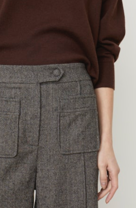 SUNCOO Jazzy Wool Blend Pant