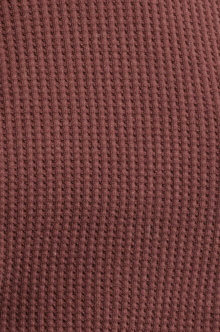 Free People All in Cuff Top in Cocoa