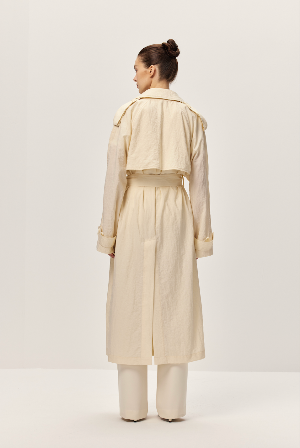 Elodie the Label Vrai Trench Coat