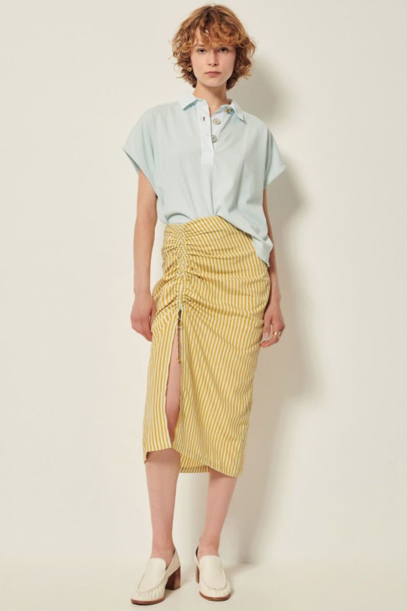 Sessùn Cetia Slit Midi Skirt