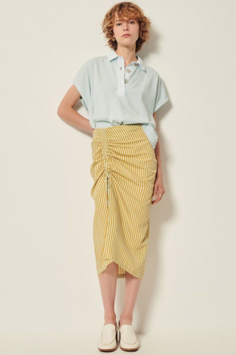 Sessùn Cetia Slit Midi Skirt