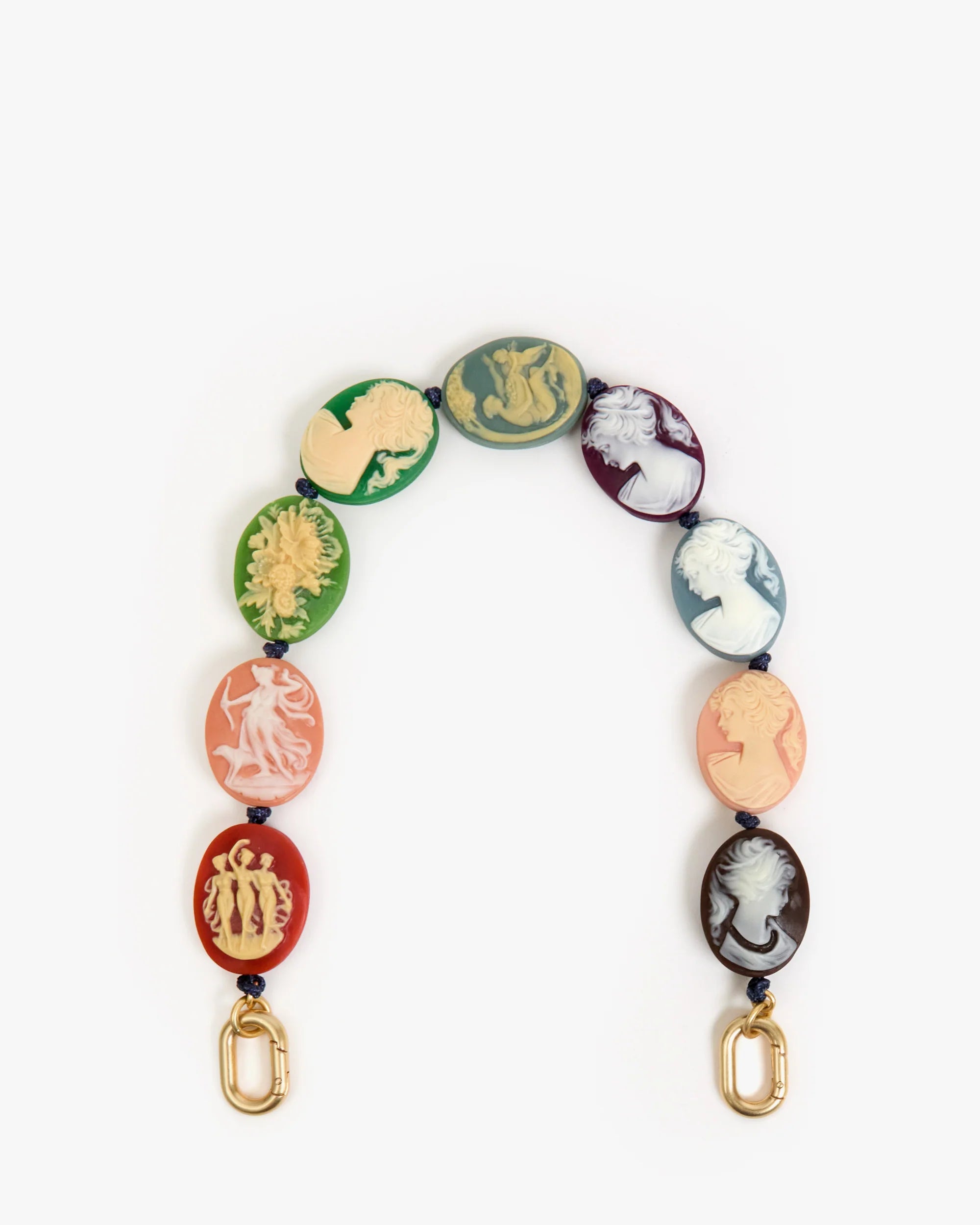 Clare V. Shortie Strap ST-SH-NV-100025