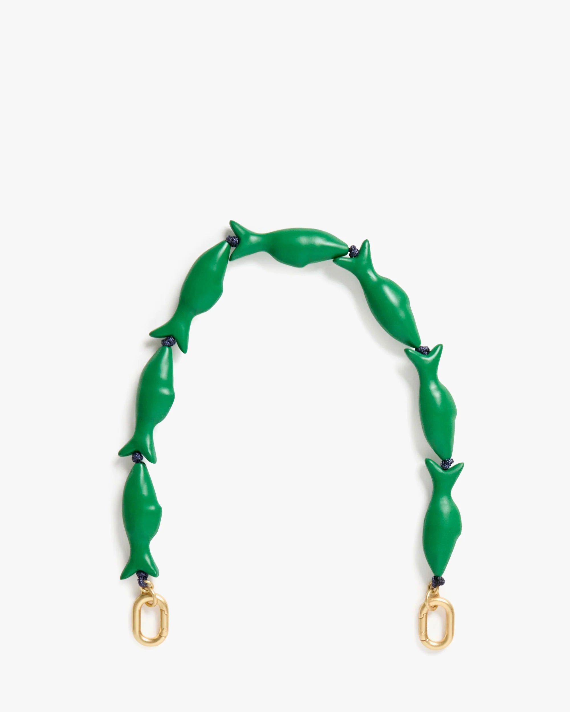 Clare V. Shortie Strap CVS1000521-EMRLD-OS
