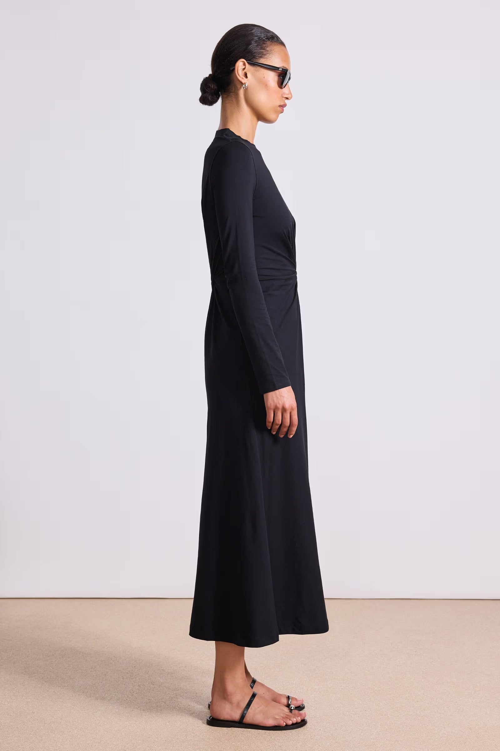 Apiece Apart Long Sleeve Volta Dress 2789SJE