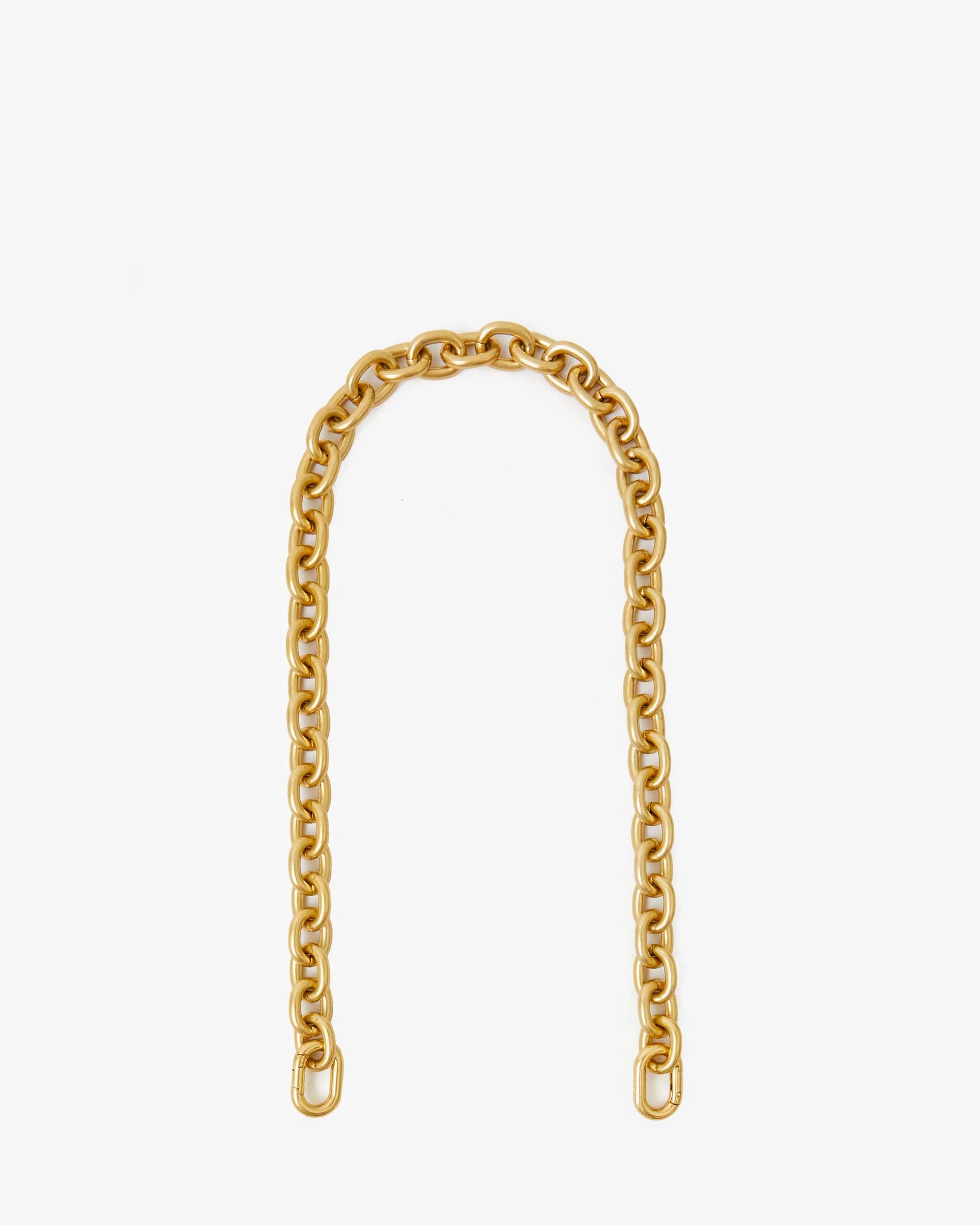 Clare V Shoulder Strap - Mini Link Chain Vintage Gold ST-SH-MX-100014