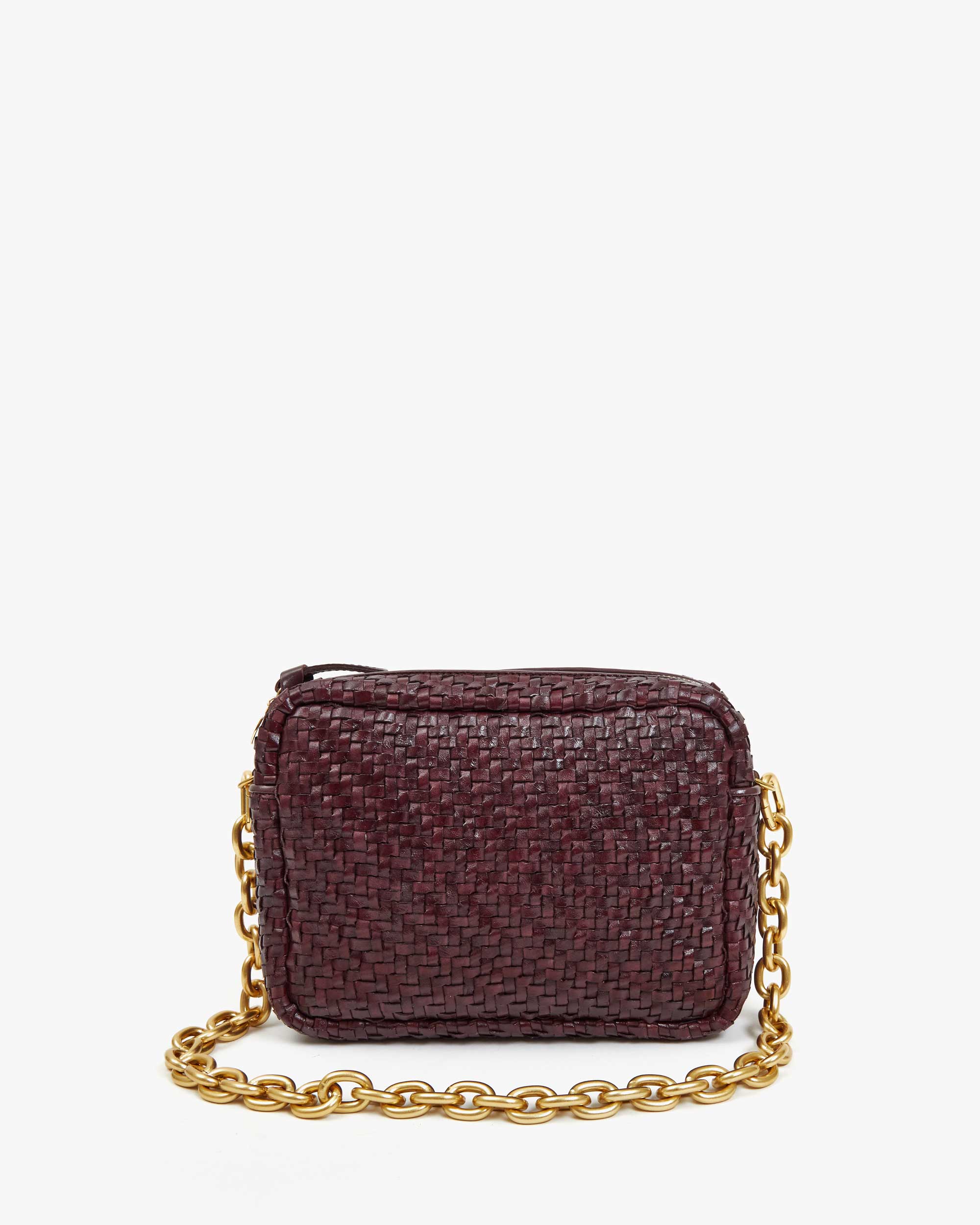 Clare V Shoulder Strap - Mini Link Chain Vintage Gold ST-SH-MX-100014