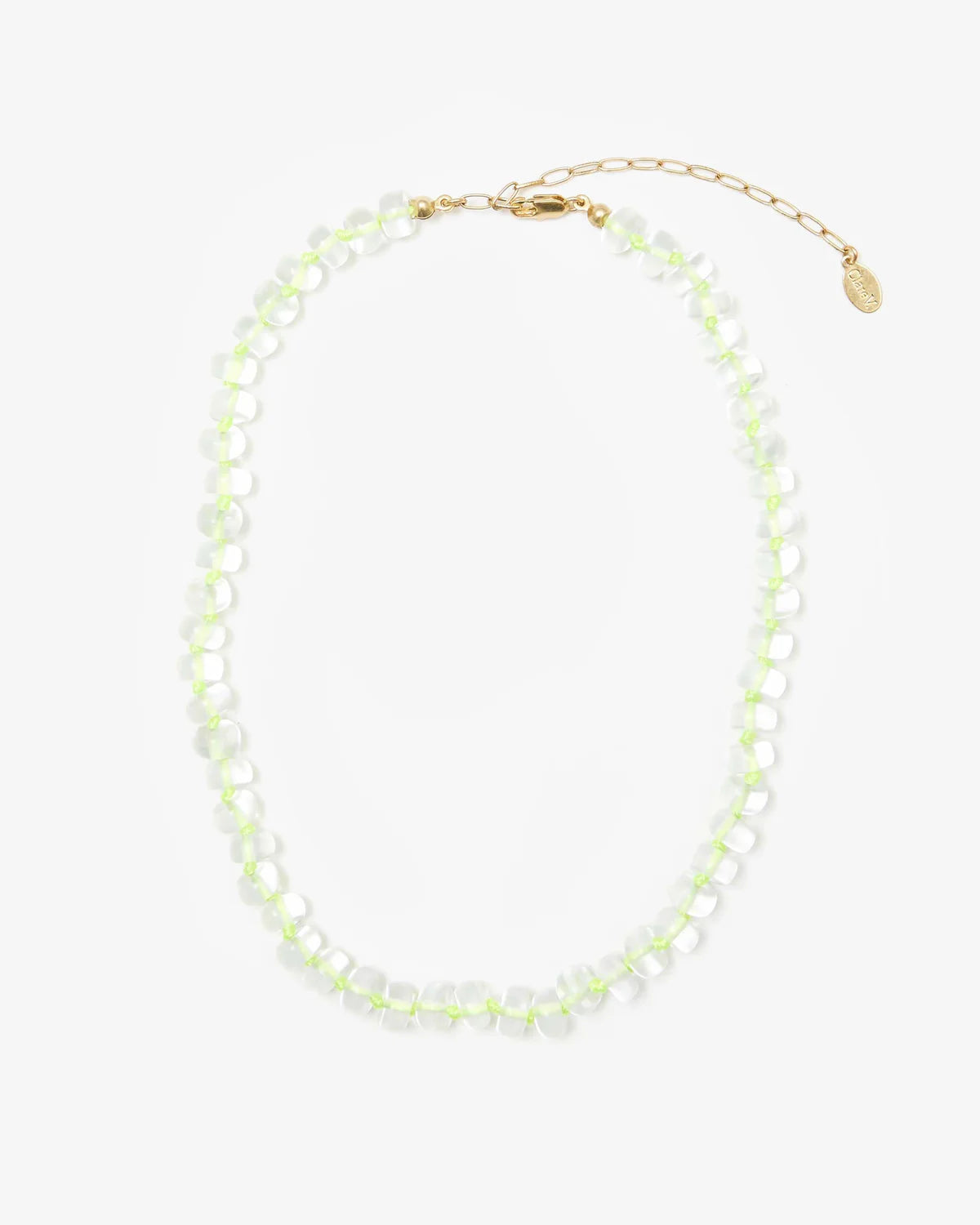 Clare V. Stone Slice Necklace JW-NC-NL-100092