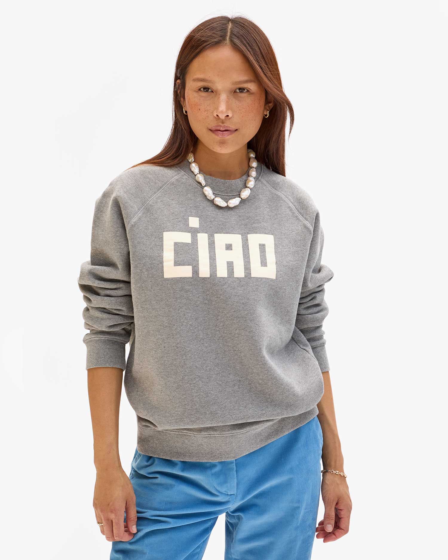 Clare V Ciao Sweatshirt AP-LS-LS-100282