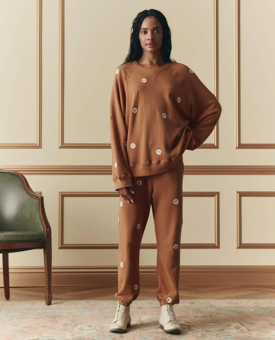 The Great Slouch Daisy Sweatshirt