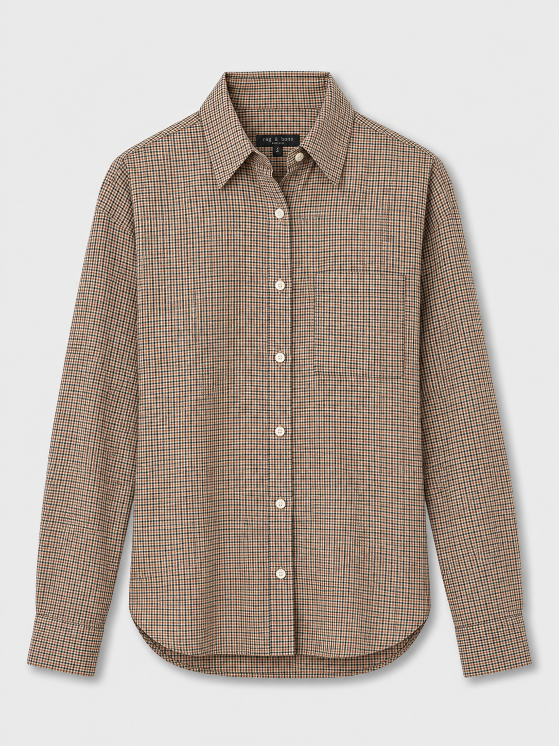 Rag & Bone Connie Plaid Shirt RAGA26FSMCO