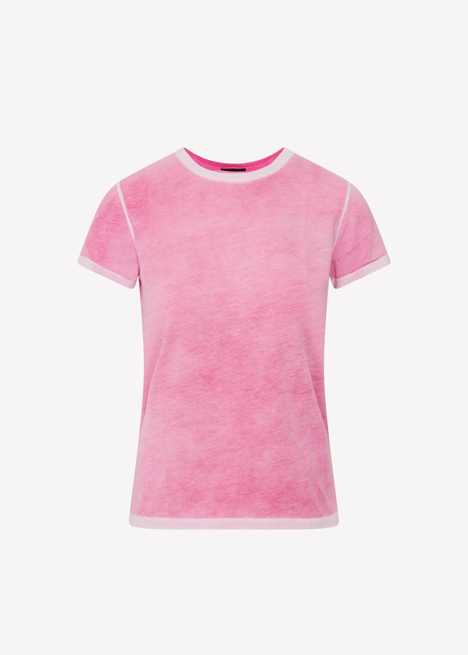 Patrick Assaraf Reverse Spray Lightweight Pima Cotton Classic T-Shirt W92C19B