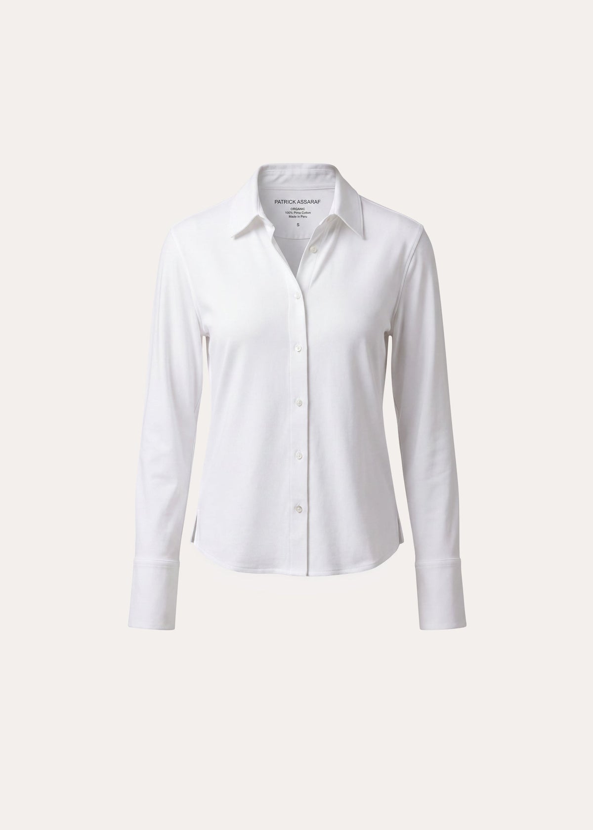 Patrick Assaraf Organic Cotton Relaxed Shirt W92D01
