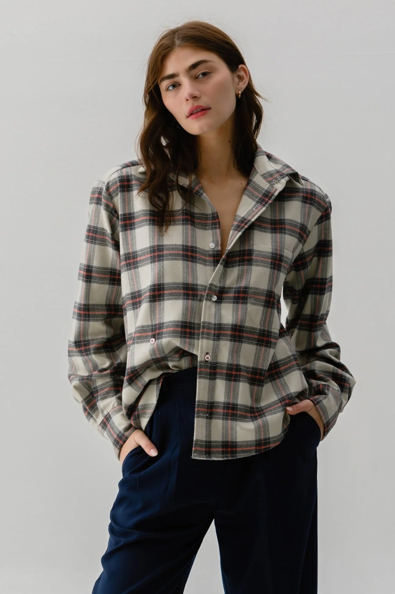 Cissa The CROP Shirt Japanese Flannel