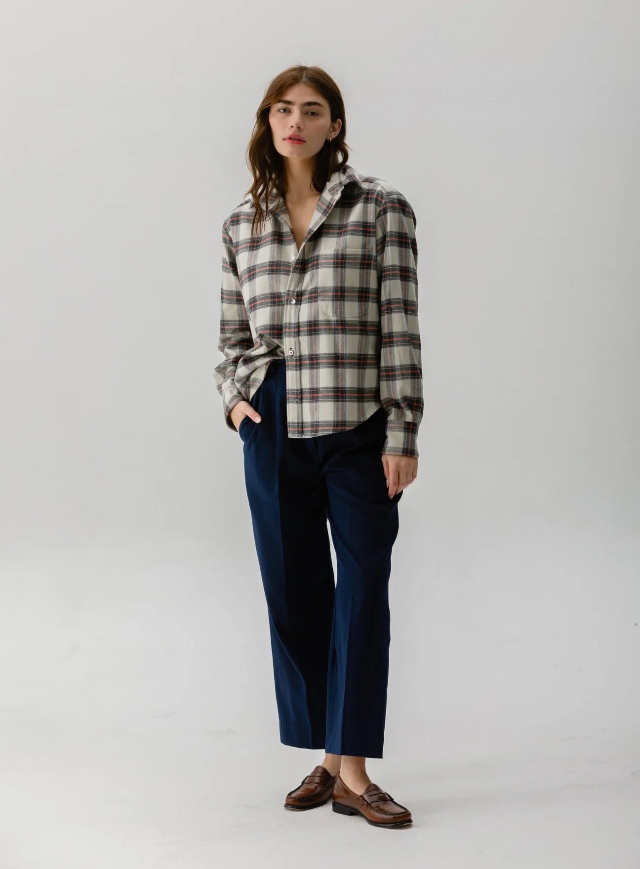 Cissa The CROP Shirt Japanese Flannel