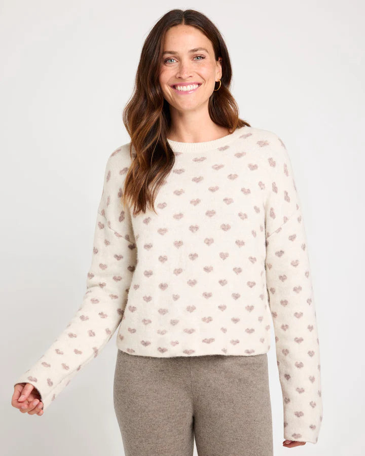 Splendid Lolly Hearts Sweater RW4S270