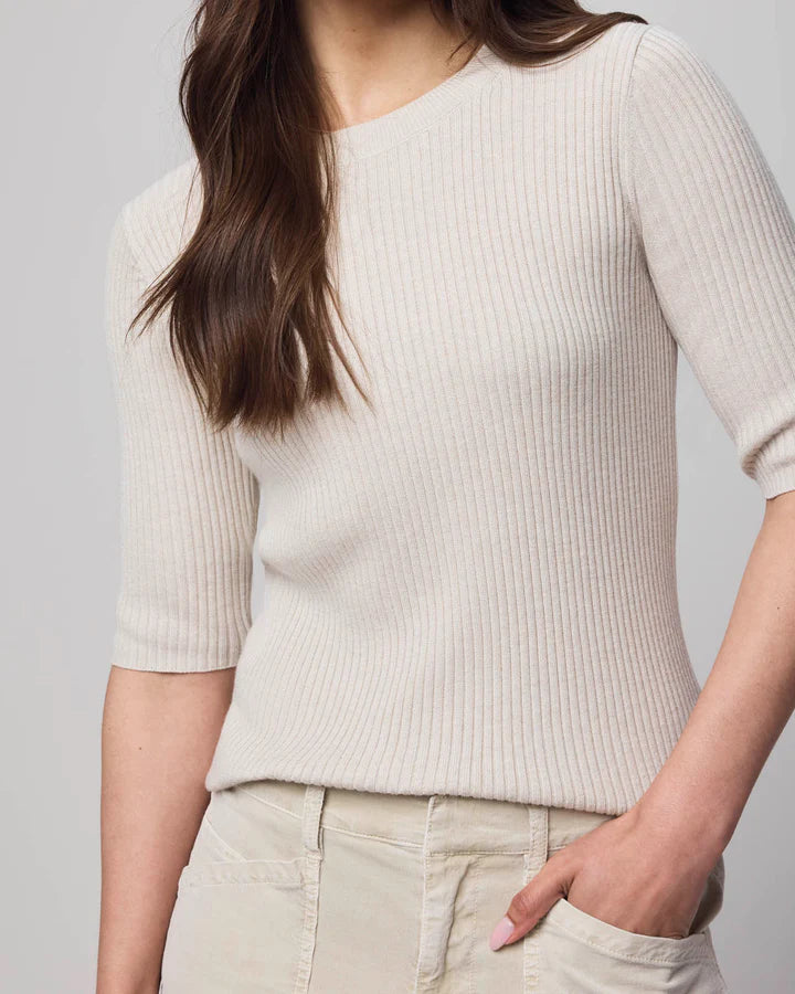 Splendid Georgie Elbow Sleeve in Pale Oak Heather RW5S400