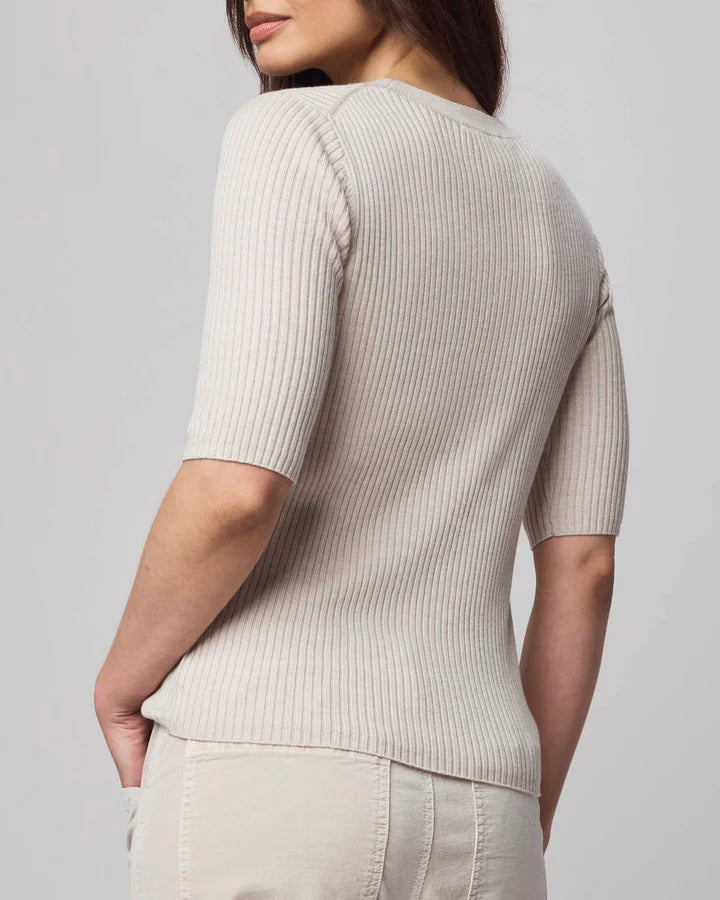 Splendid Georgie Elbow Sleeve in Pale Oak Heather RW5S400