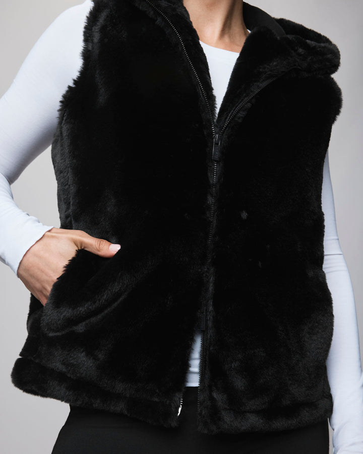 Splendid Lucia Fur Vest RF5J130