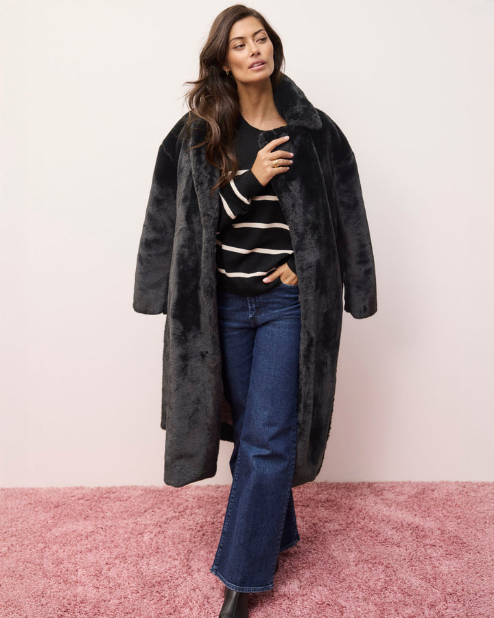 Splendid Lucia Long Fur Coat RF5J160
