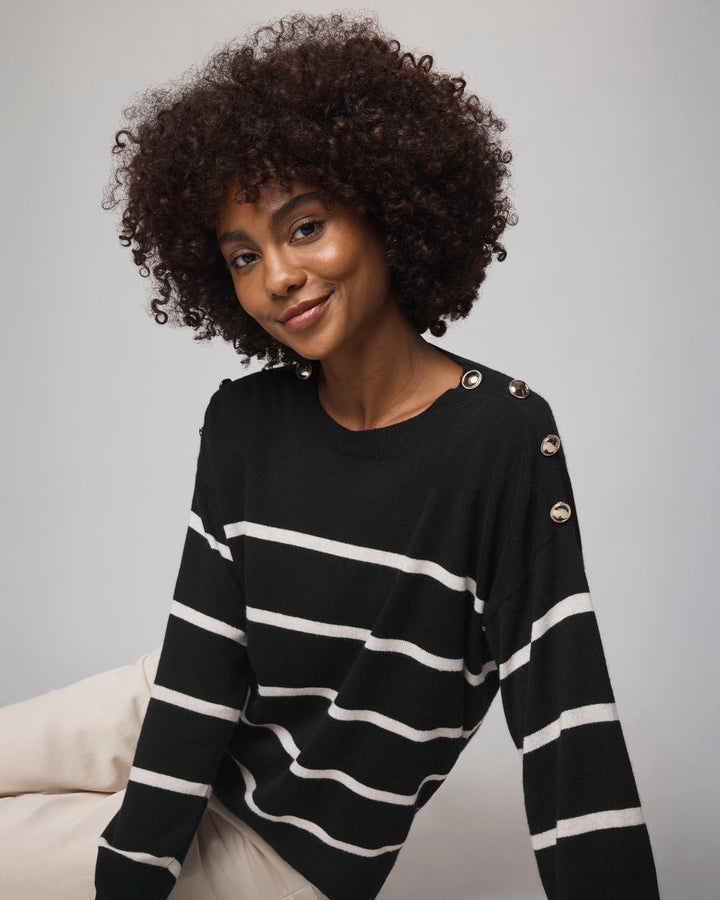 Splendid Stephanie Stripe Sweater RF5S431