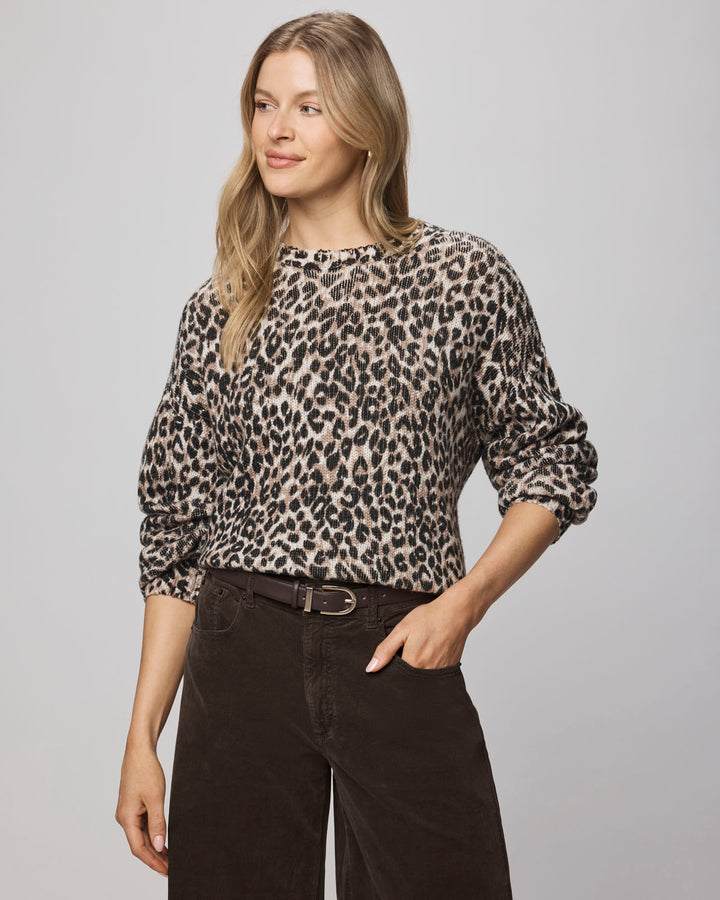 Splendid Delaney Leopard Sweater RF5S771