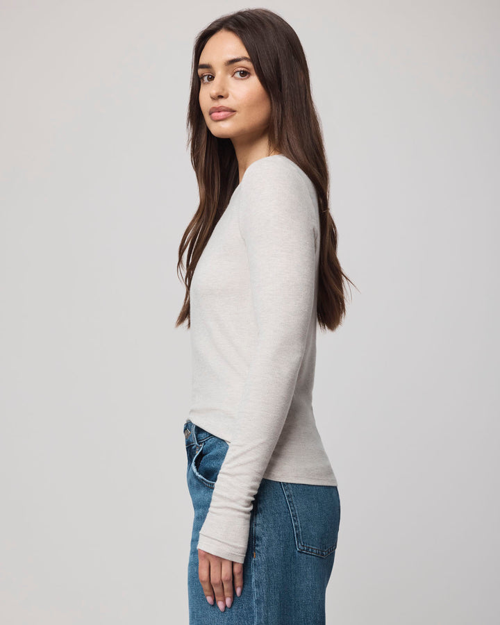 Splendid Isabella Shimmer Long Sleeve Tee RW2K620