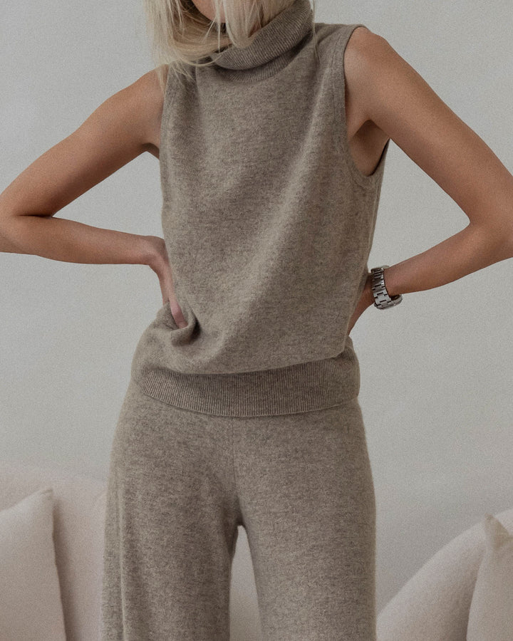 Splendid Tori Cashmere Turtleneck Tank RF4S650