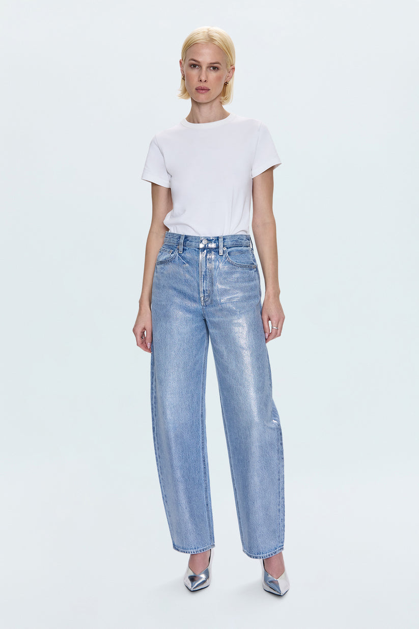 Pistola Wes High Rise Barrel Jean