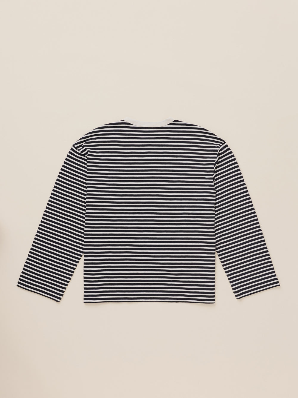 Faherty Sunwashed Long-Sleeve Retro Tee - Inkwell Stripe