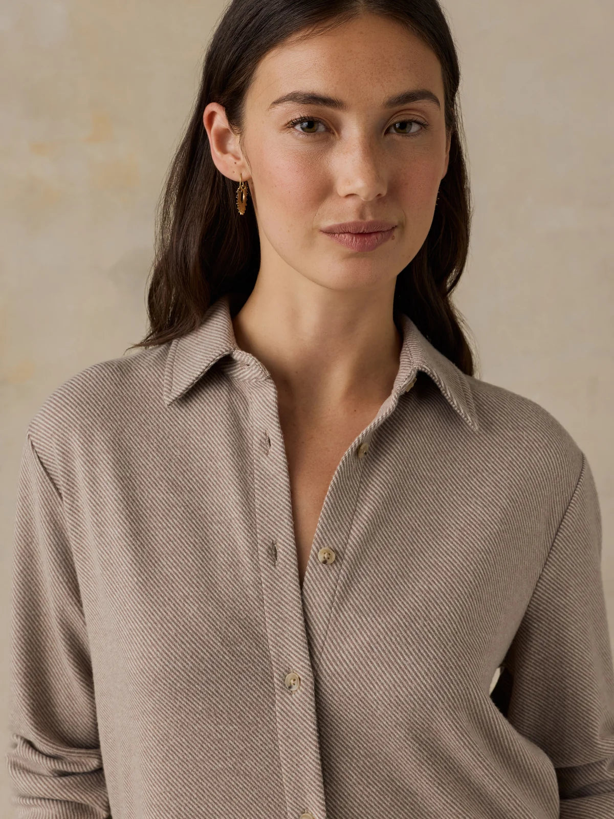 Faherty Legend™ Sweater Classic Shirt - Timber Twill