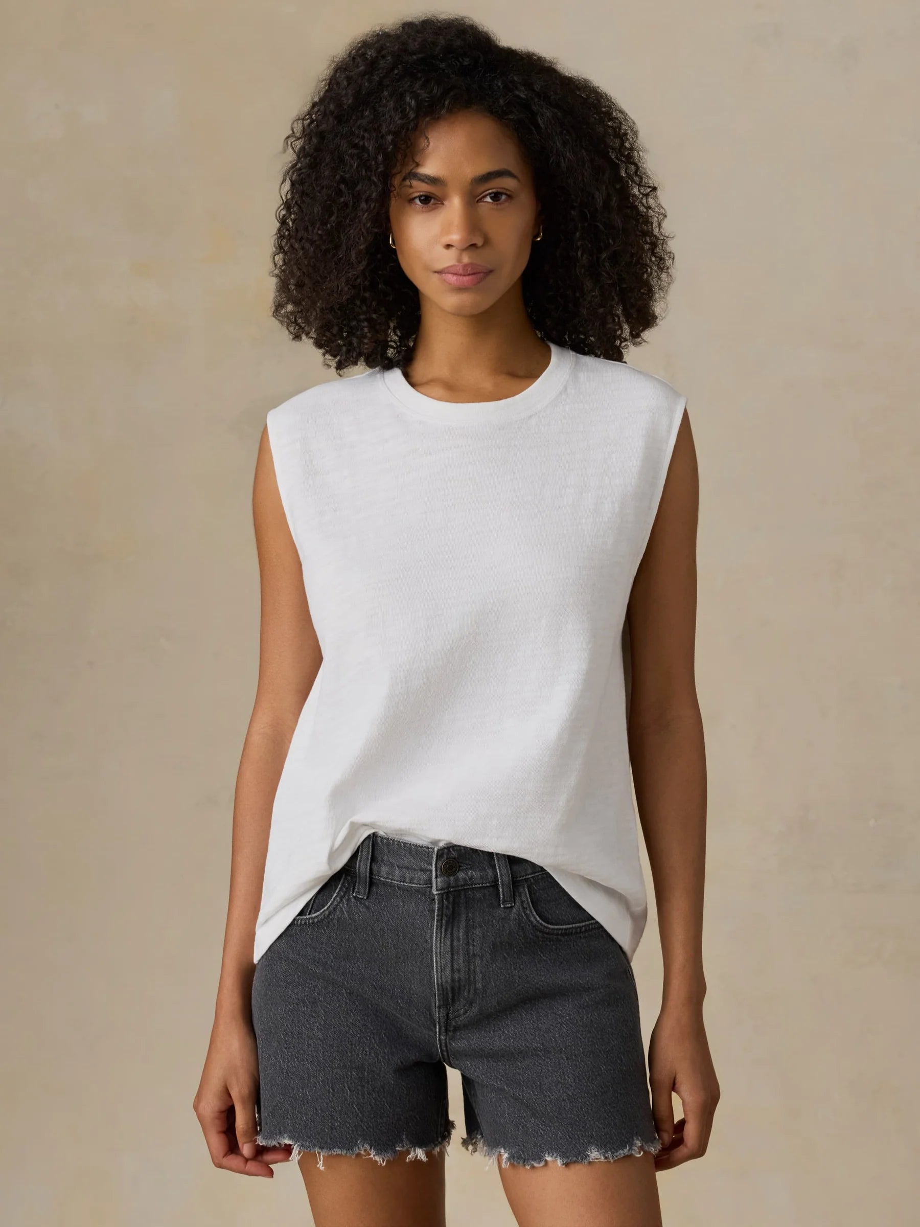 Faherty Sunwashed Slub Muscle Tank