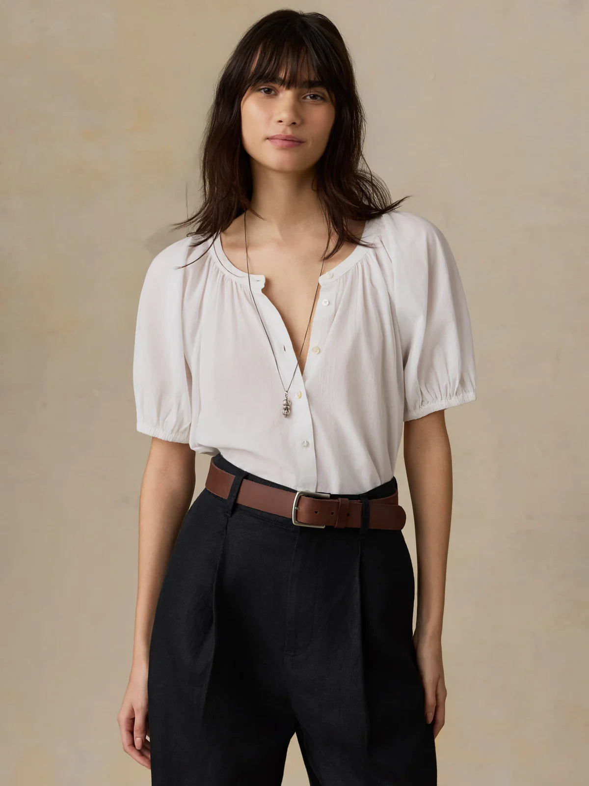 Faherty Voile Lettie Top