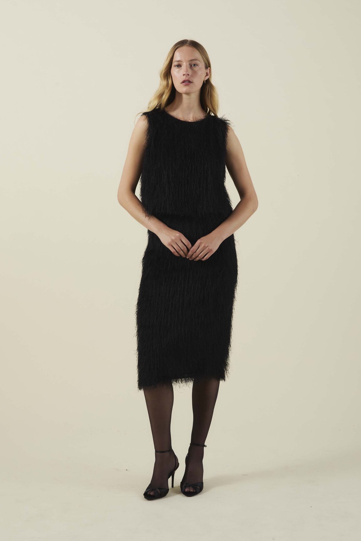 Velvet by Graham and Spencer Melanie Eyelash Knit Top