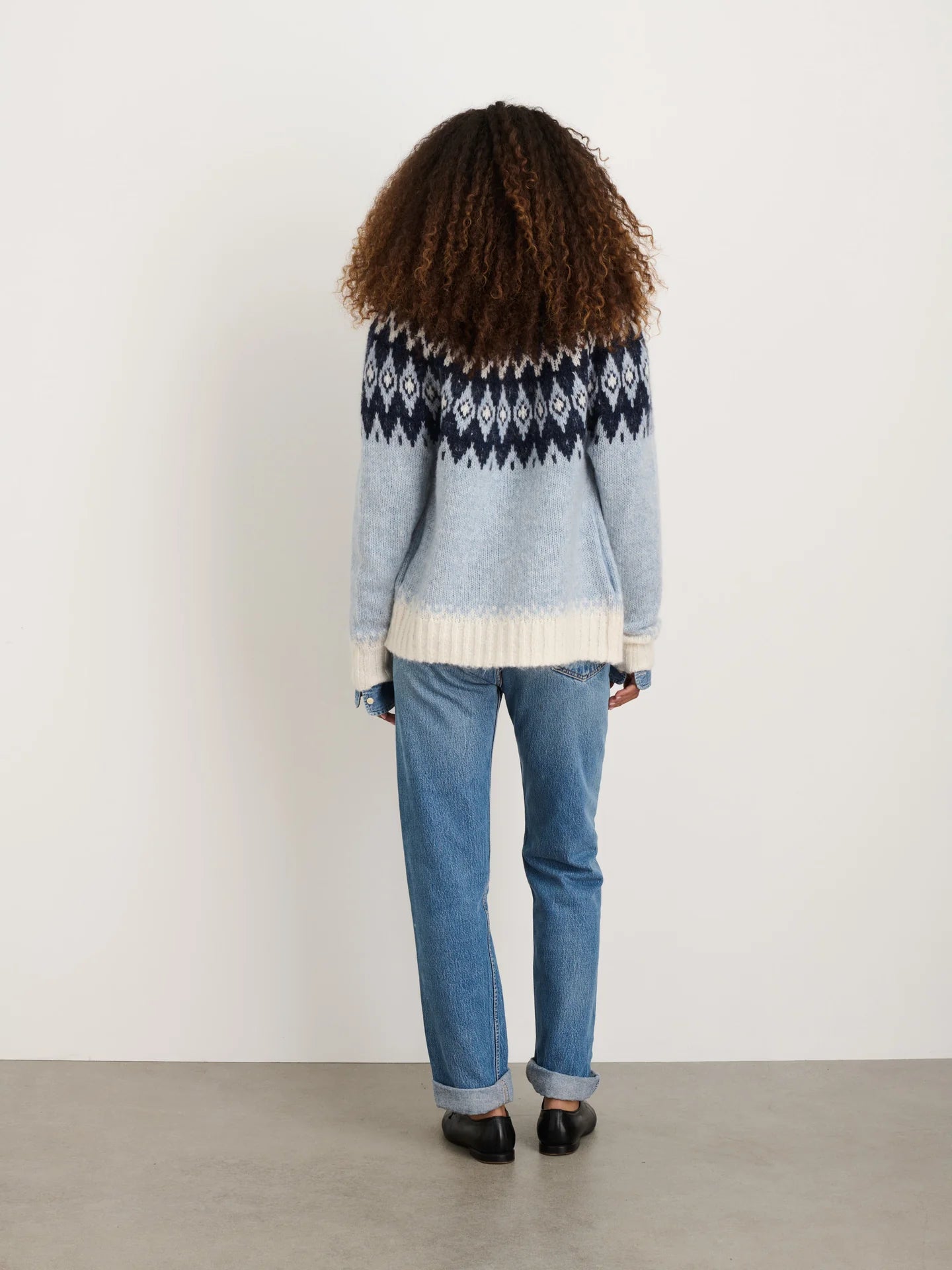 Alex Mill Ashwood Fair Isle Cardigan