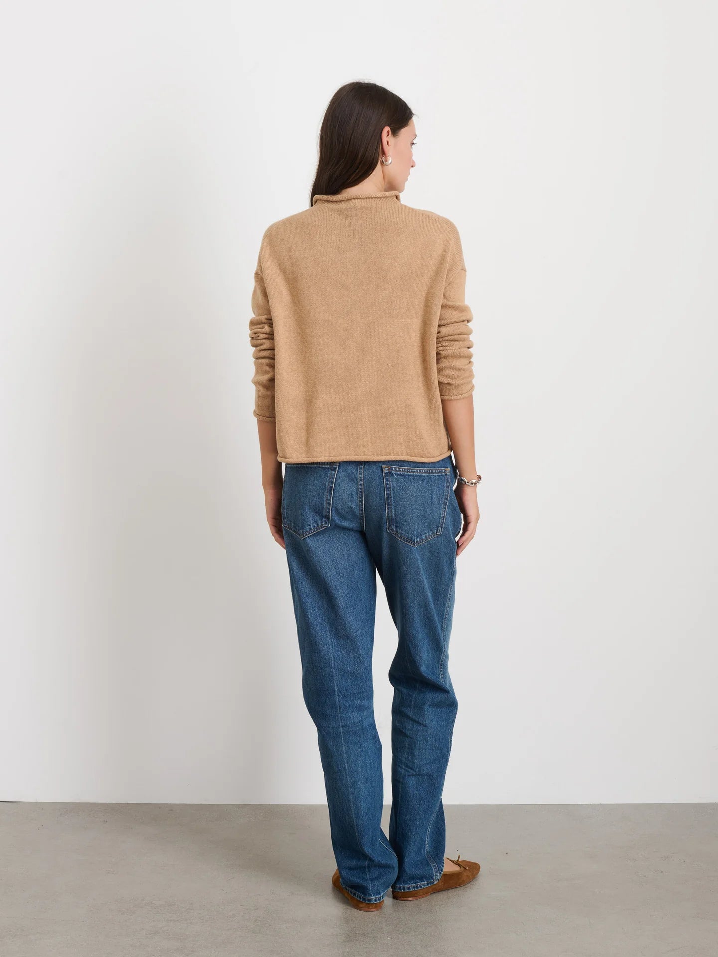 Alex Mill Taylor Rollneck Cardigan