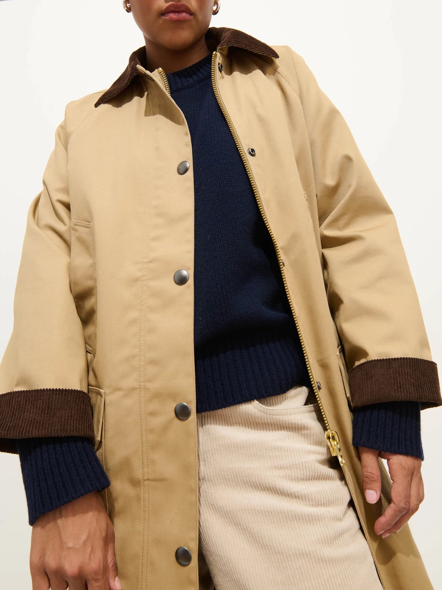 Alex Mill Chiltern Street Trench in Twill