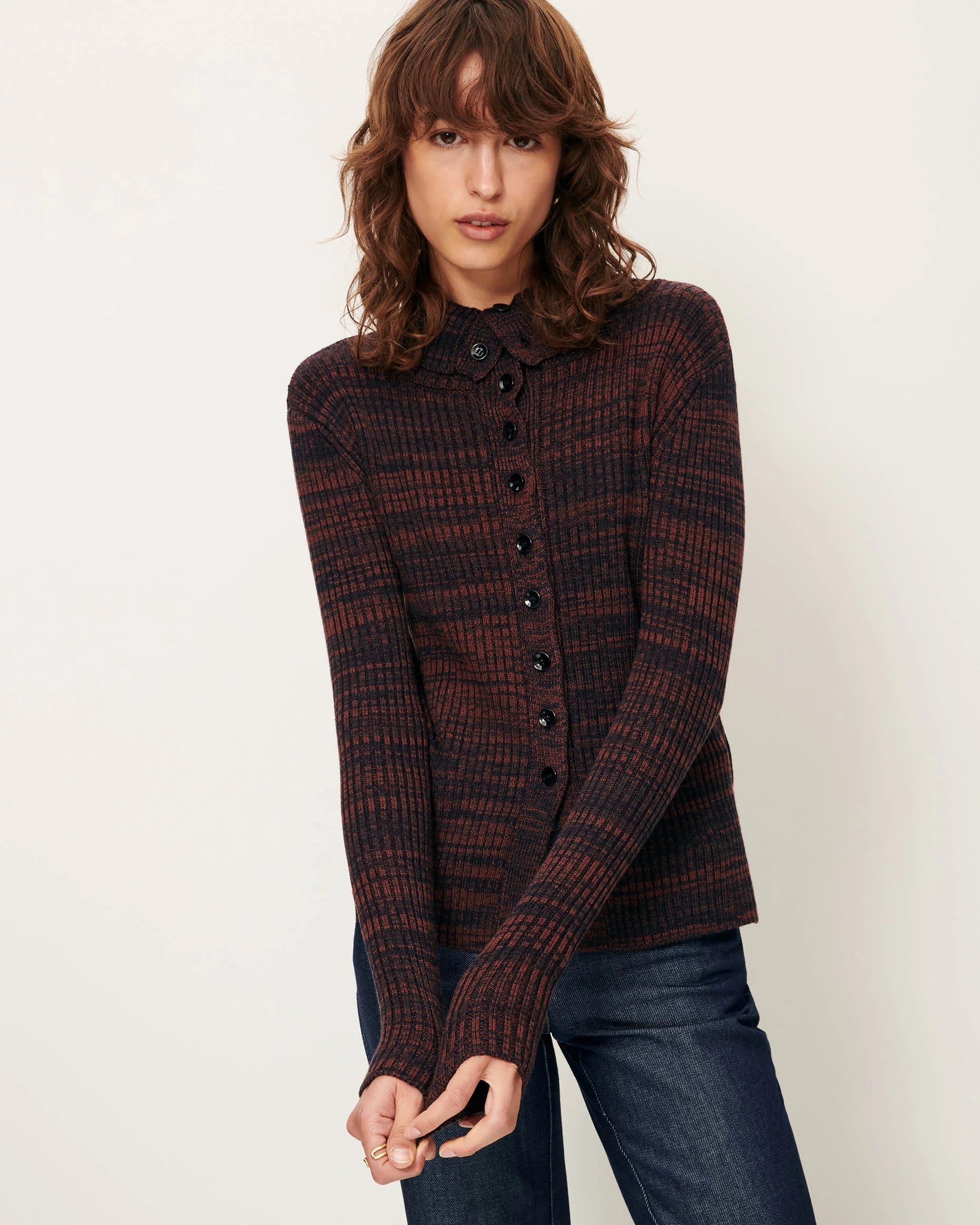 Sessùn Mokashi High-Neck Cardigan 25109012