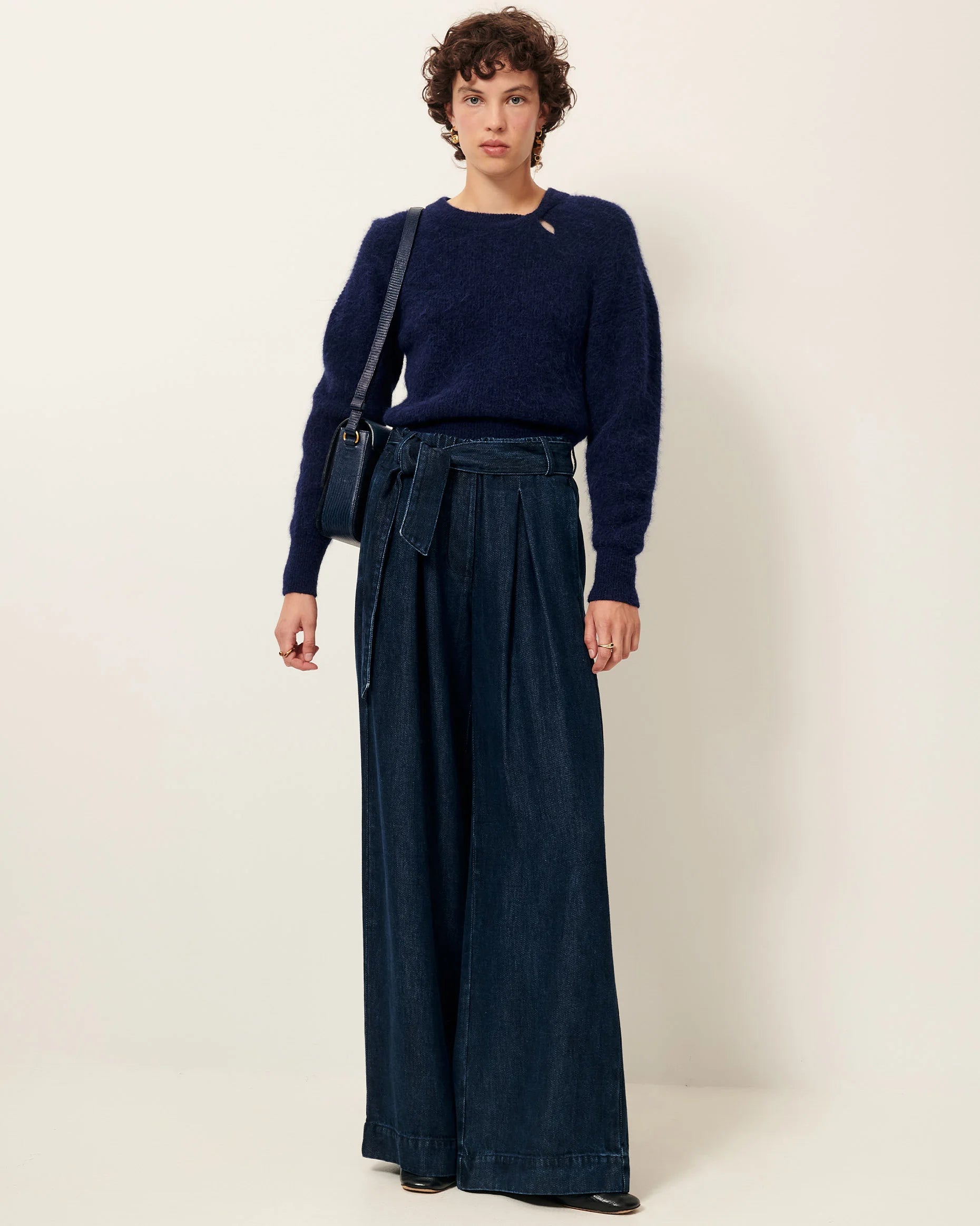 Sessùn Twist Blues Sweater 25109019