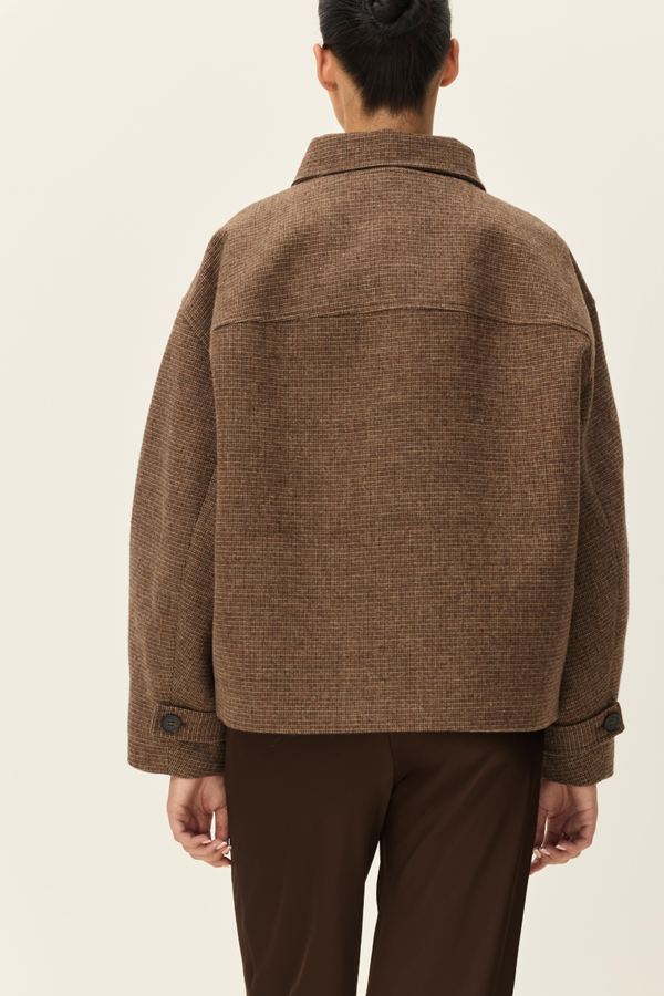 Elodie the Label Walker High Neck Short Coat