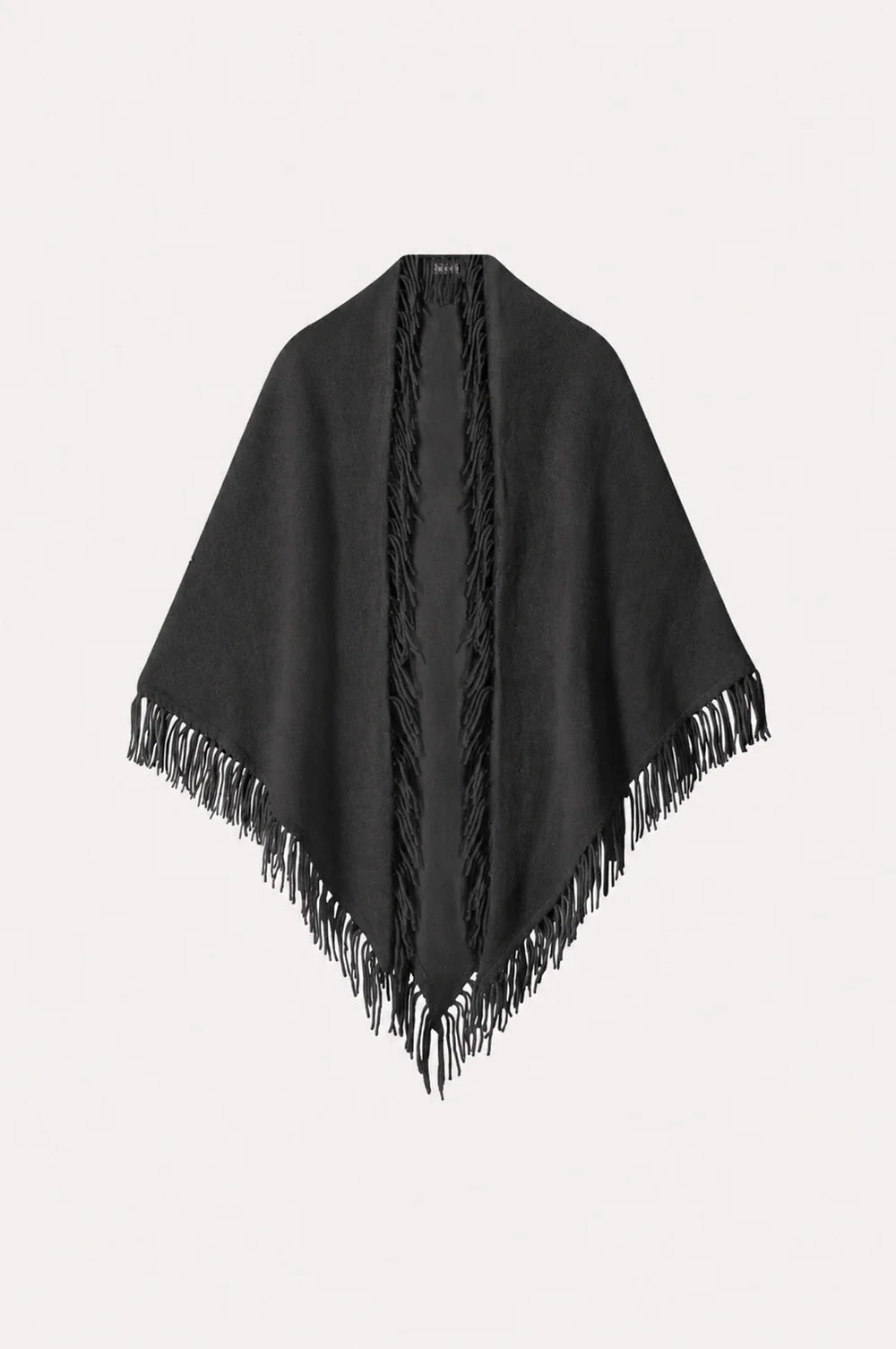 Minnie Rose Cashmere Fringe Shawl