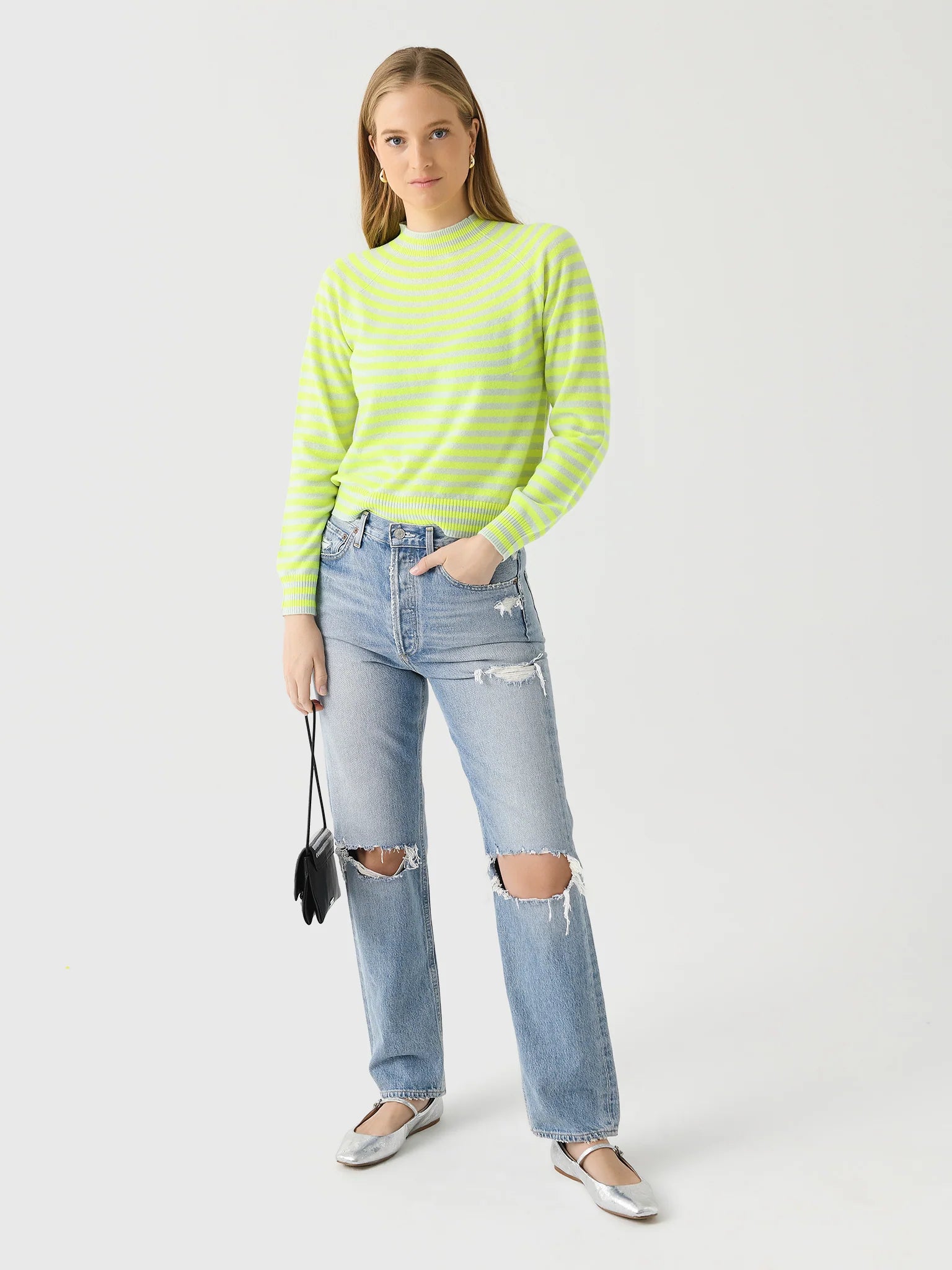 Jumper 1234 Vary Stripe Crew