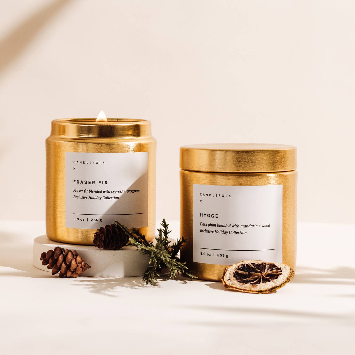 Candlefolk Fraser Fir Holiday Soy Candle