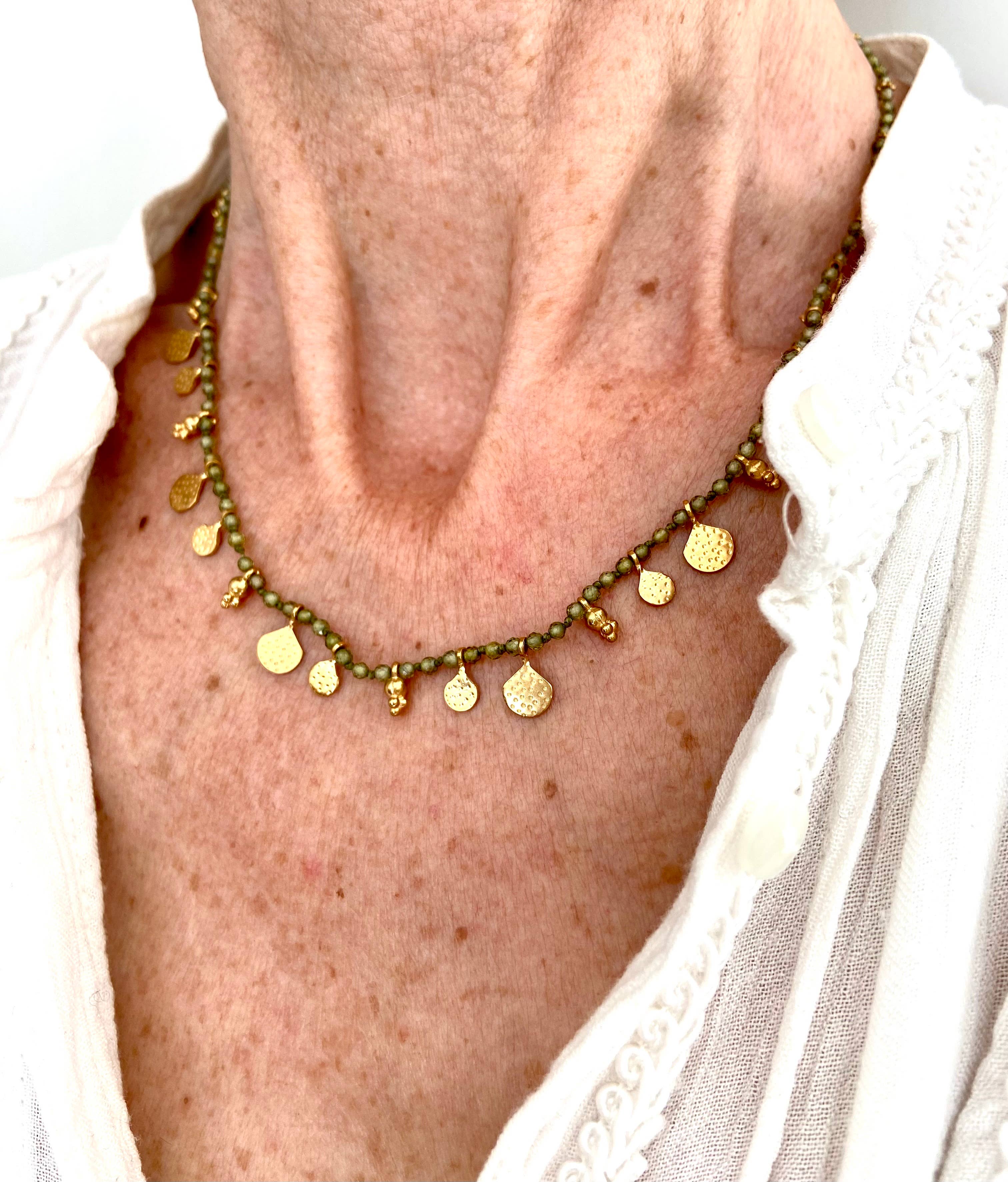 Little Hen Mantra Necklace