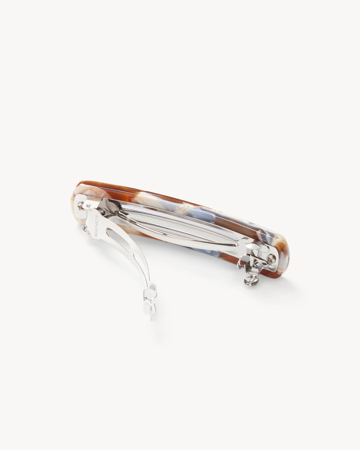 Machete No. 3 Heirloom Barrette in Blue Roma