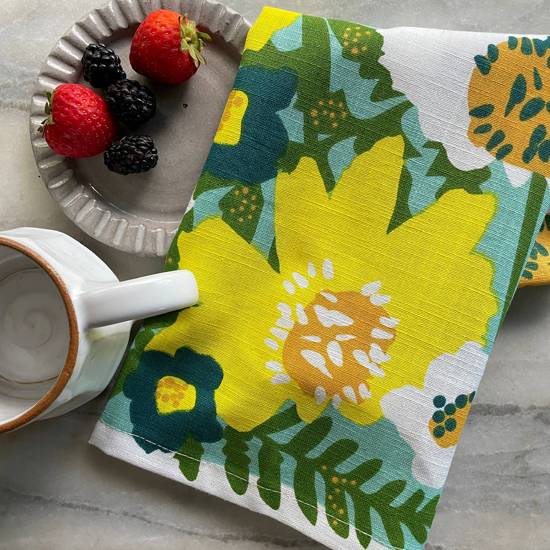 Elizabeth Grubaugh Fern Tea Towel