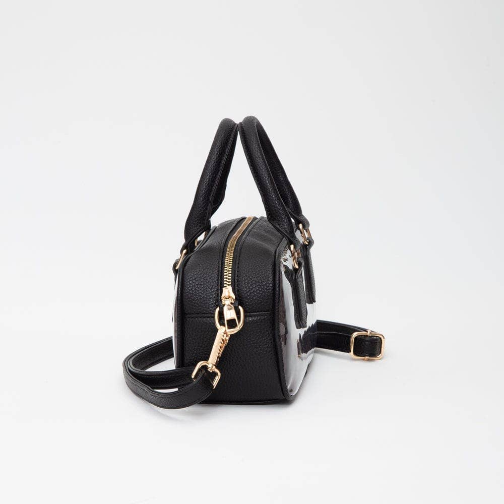 Catherine’s Game Day Clear Plastic East-West Top Handle/Crossbody Bag TG10774