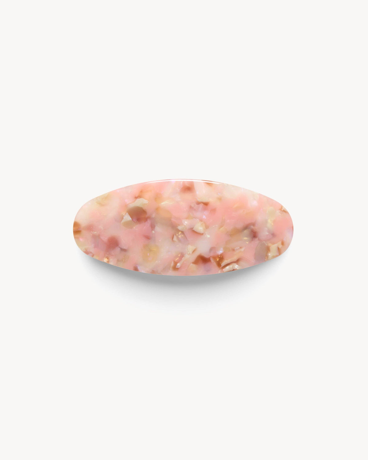 Machete Jumbo Oval Barrette in Blossom