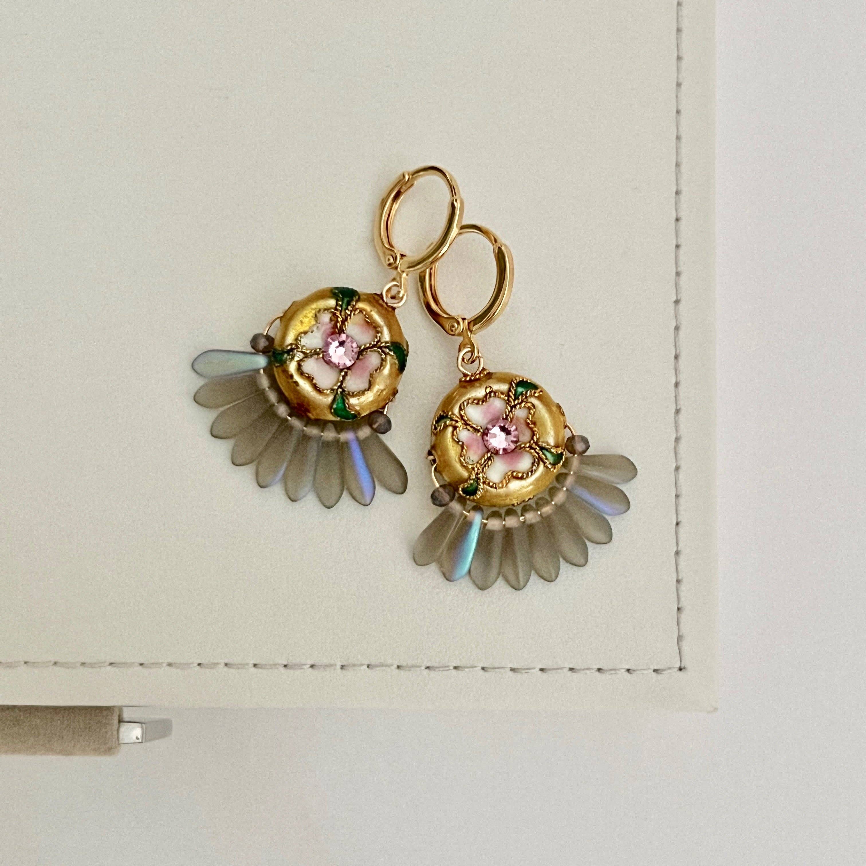 Sandrine France Studio Flora Earrings