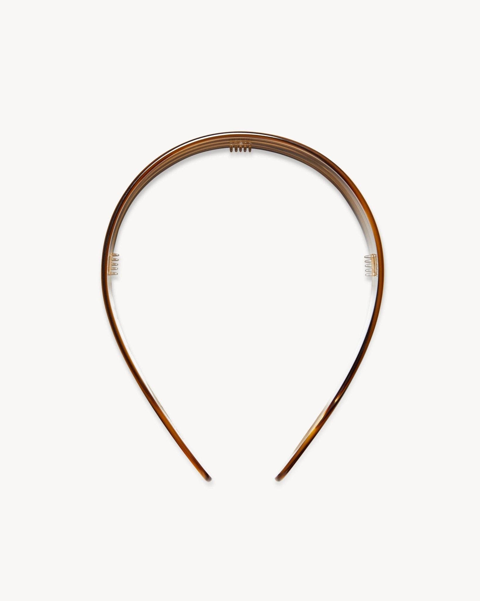 MACHETE Wide Headband in Tiger's Eye 026310