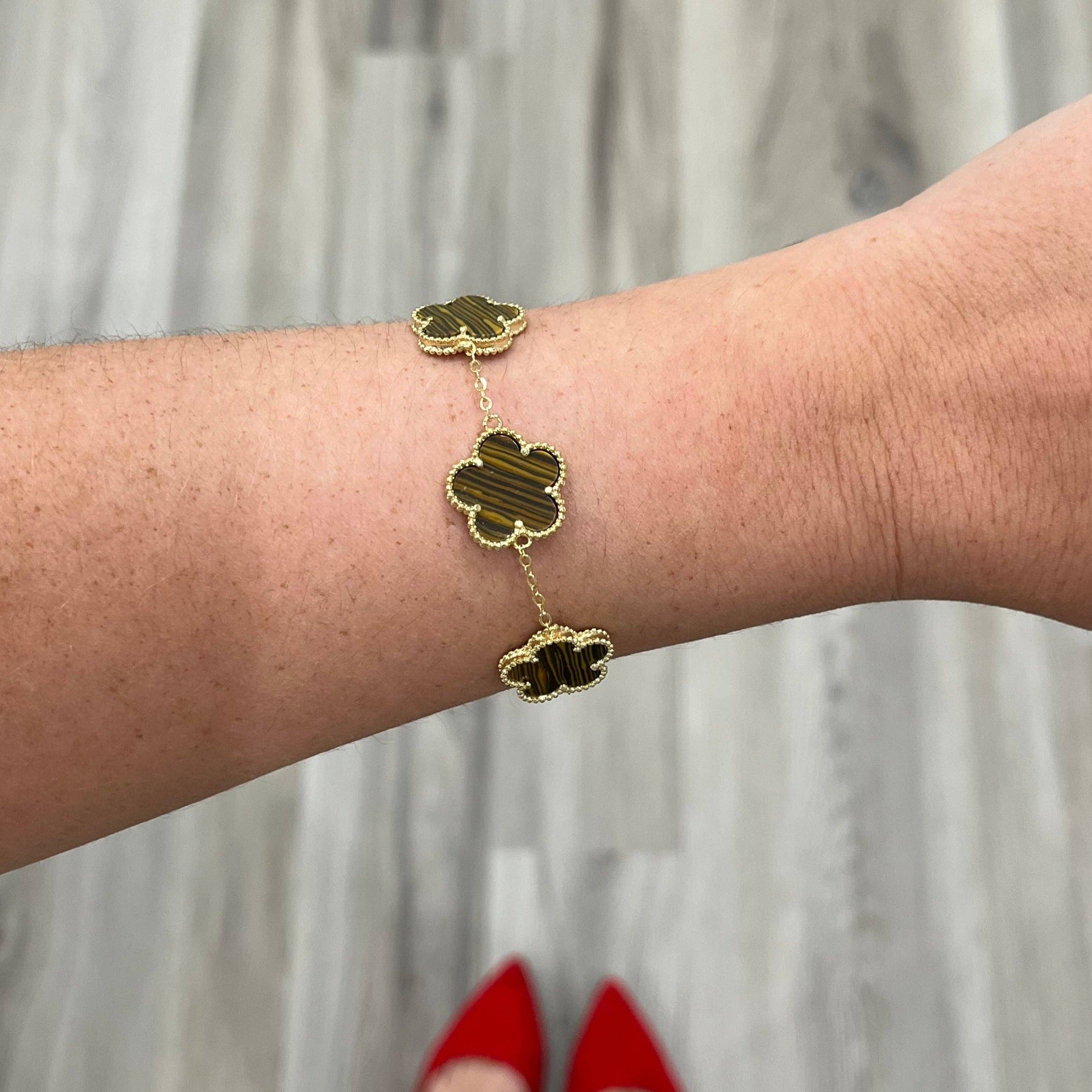 Sahira Adeline Clover Bracelet